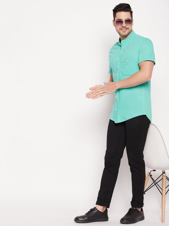 Green Knitted Shirt - clubyork