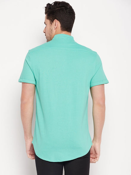 Green Knitted Shirt - clubyork