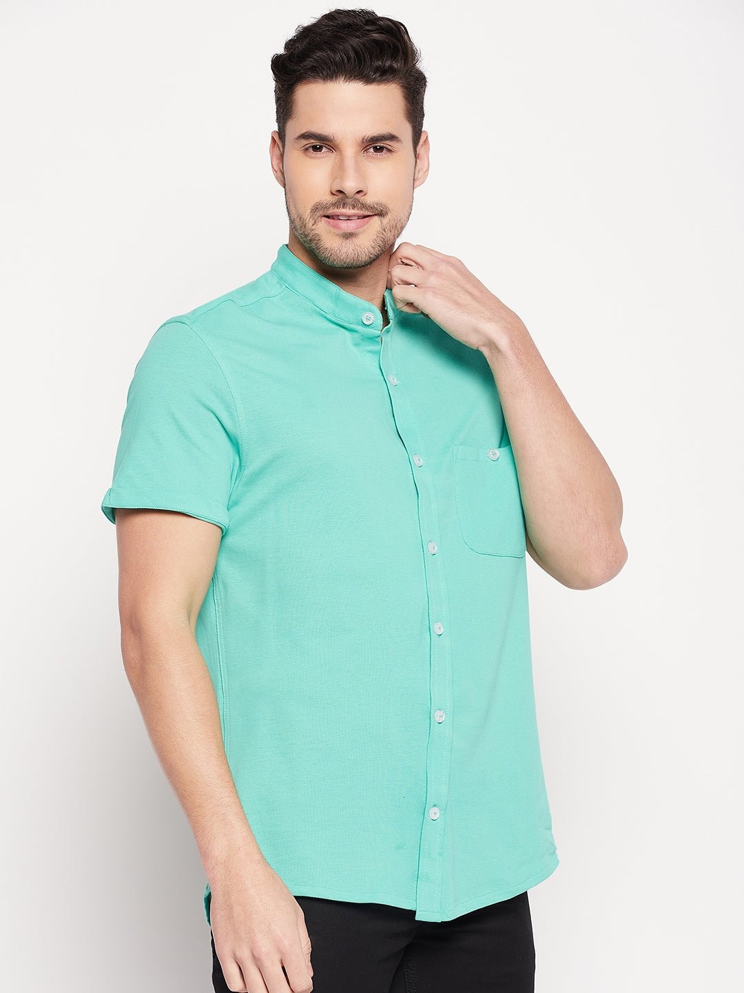 Green Knitted Shirt - clubyork