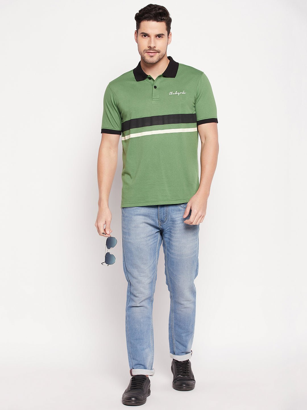 Green Polo T-shirt - clubyork