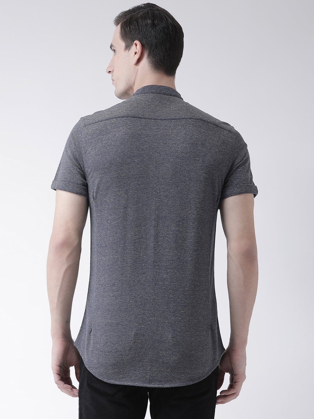 Grey Knitted Shirt - clubyork