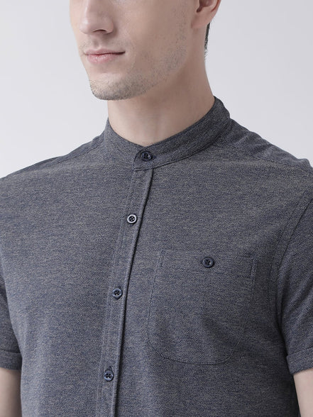 Grey Knitted Shirt - clubyork
