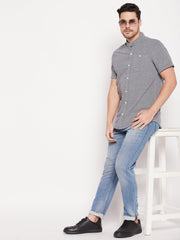 Grey Knitted Shirt
