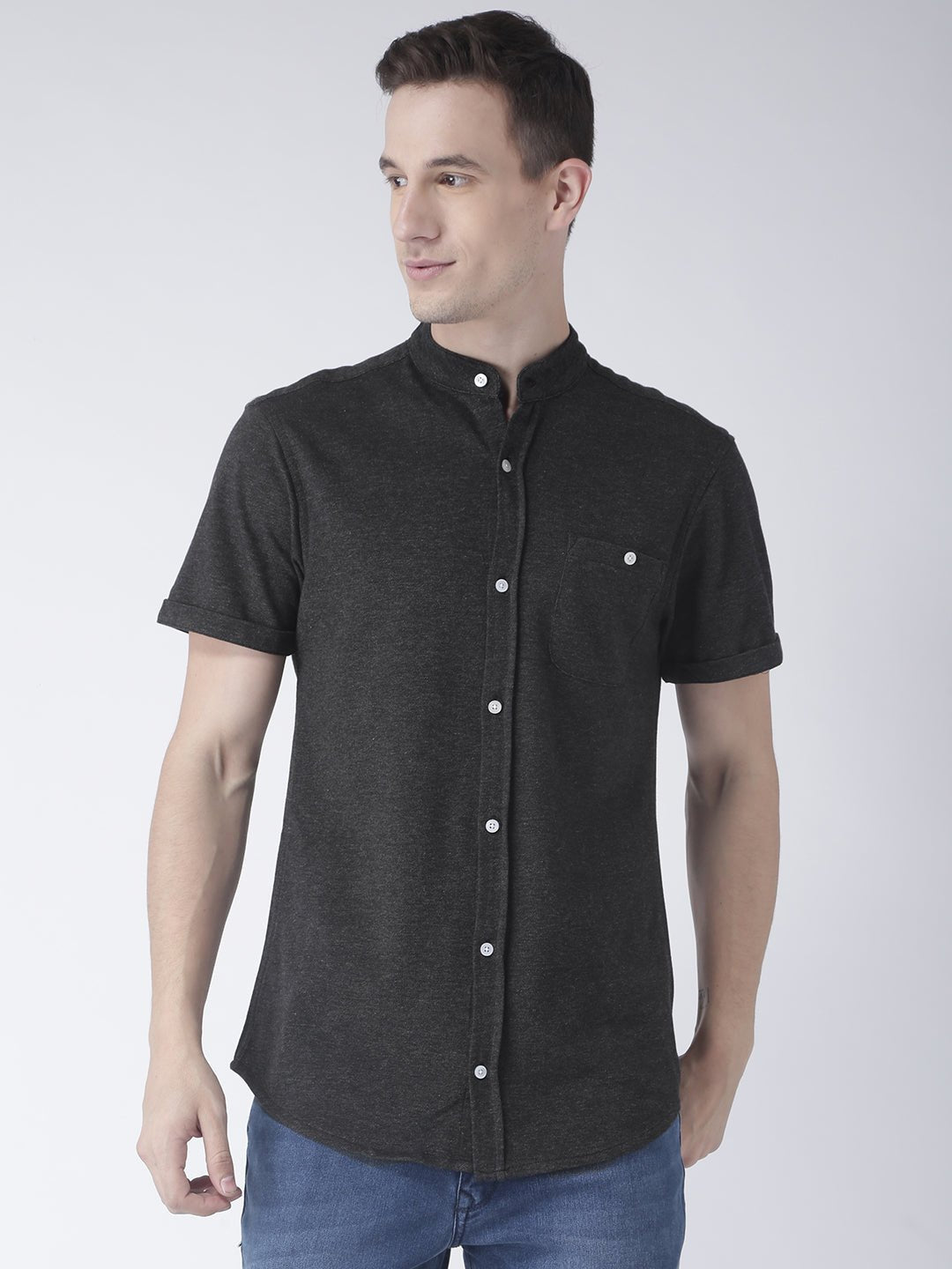 Grey Knitted Shirt - clubyork