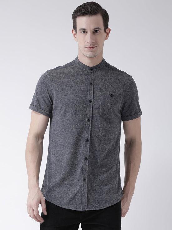 Grey Knitted Shirt - clubyork