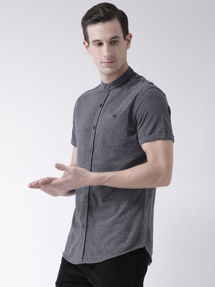 Grey Knitted Shirt - clubyork