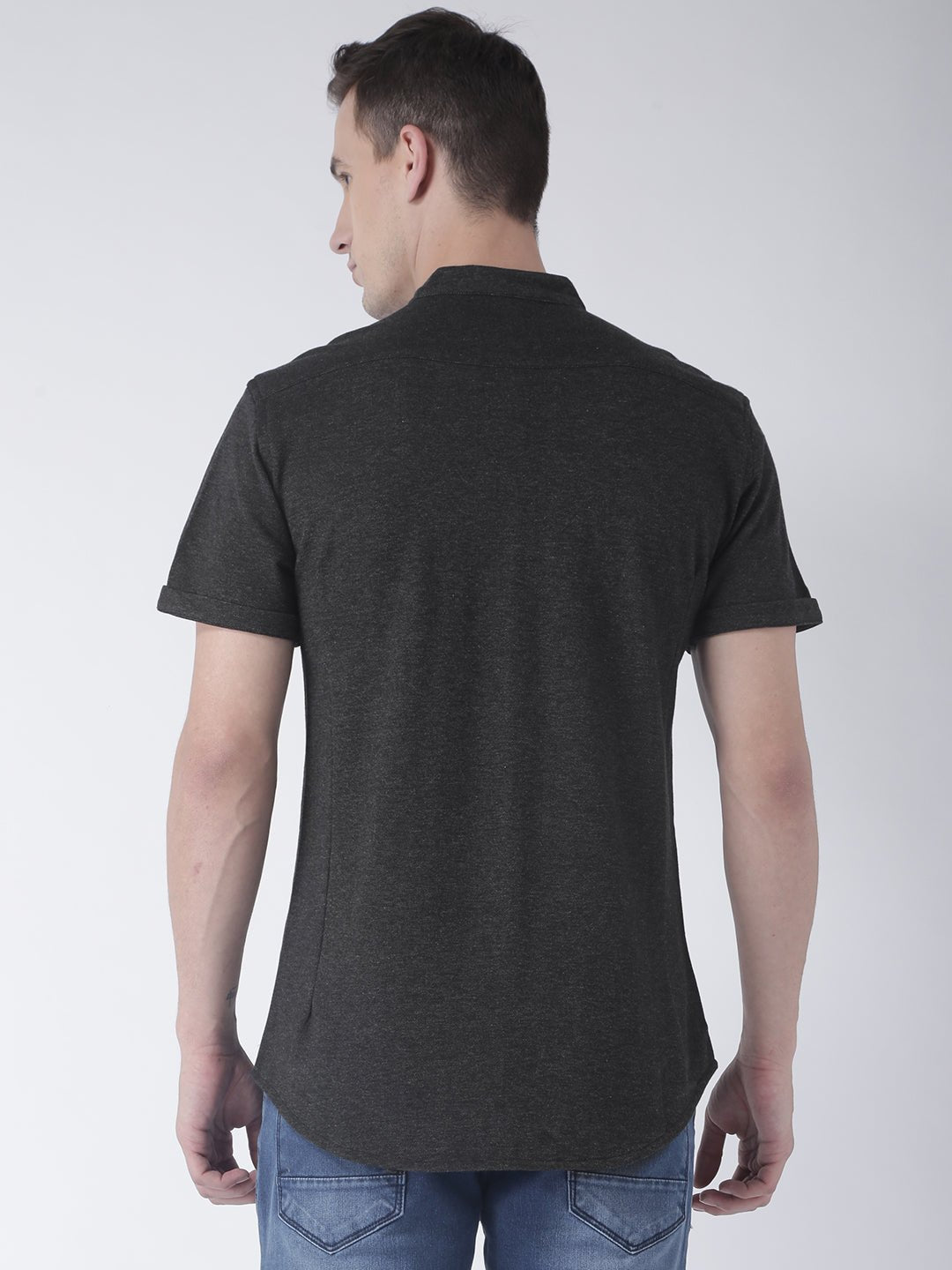 Grey Knitted Shirt - clubyork