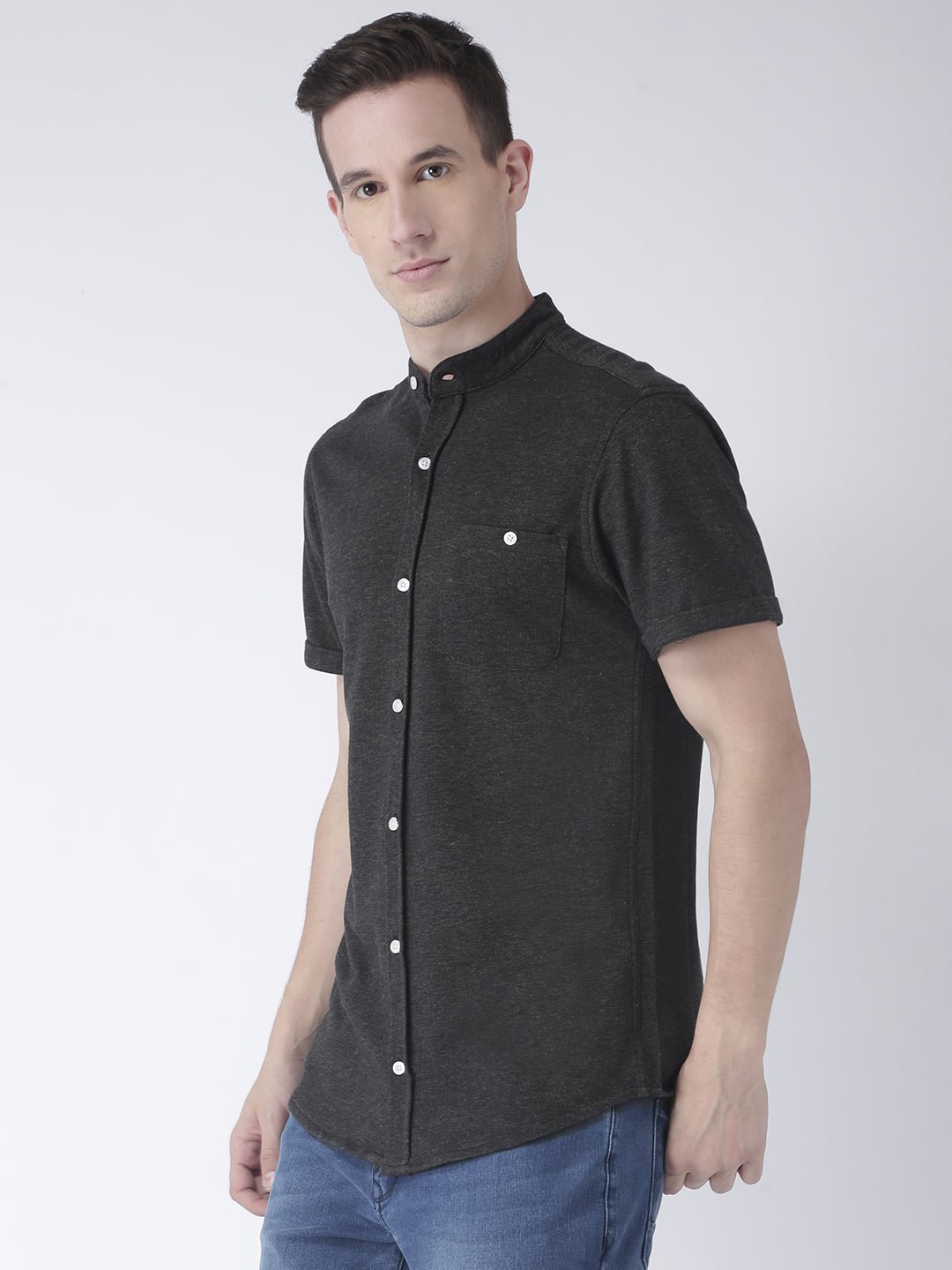 Grey Knitted Shirt - clubyork