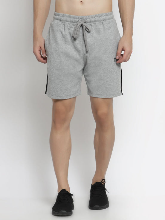 Grey Melange Short - clubyork