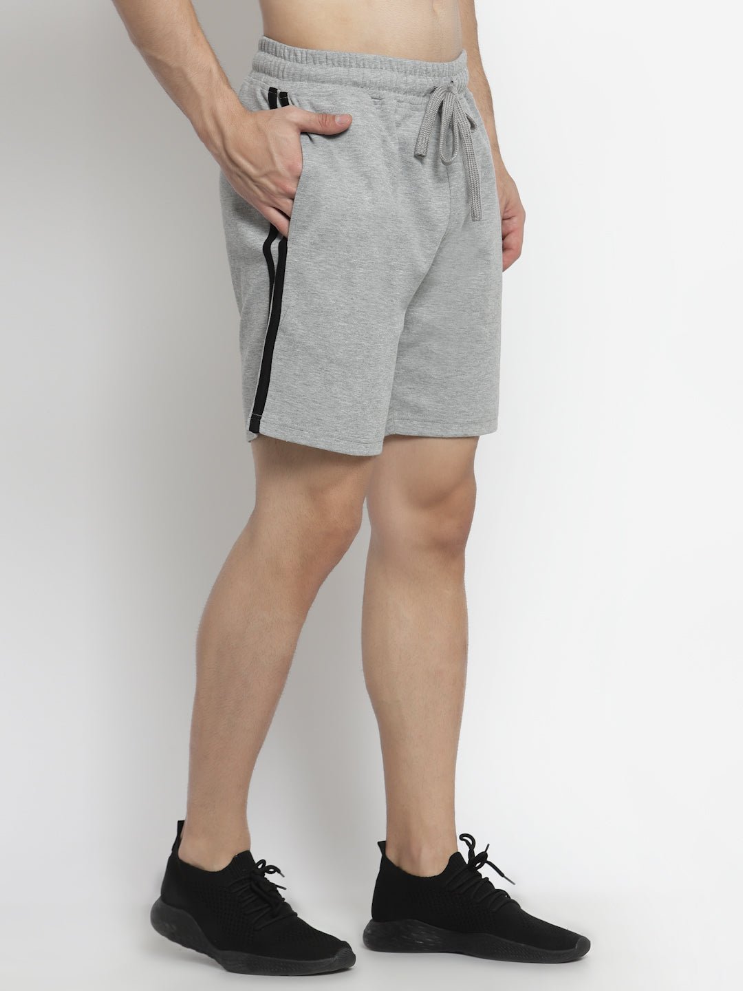 Grey Melange Short - clubyork