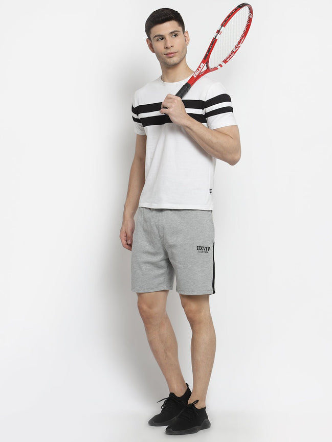 Grey Melange Short - clubyork