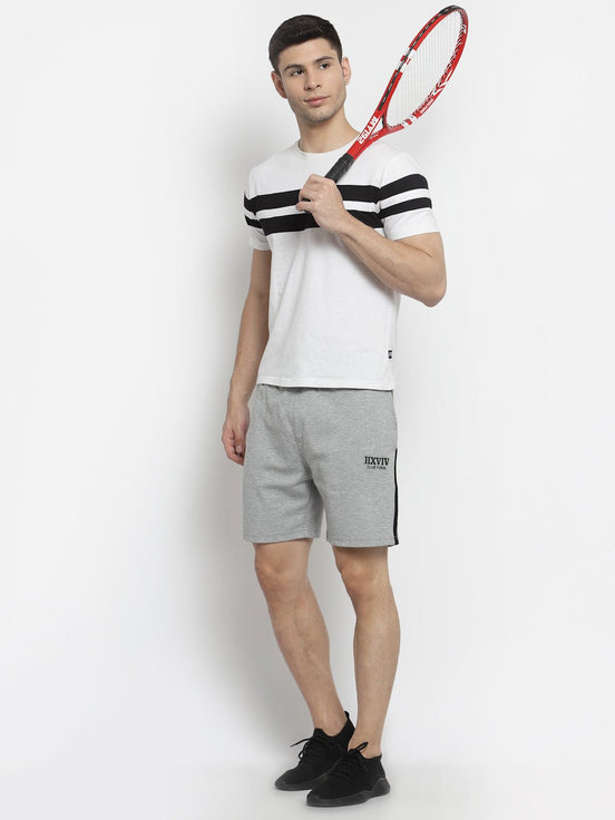 Grey Melange Short - clubyork