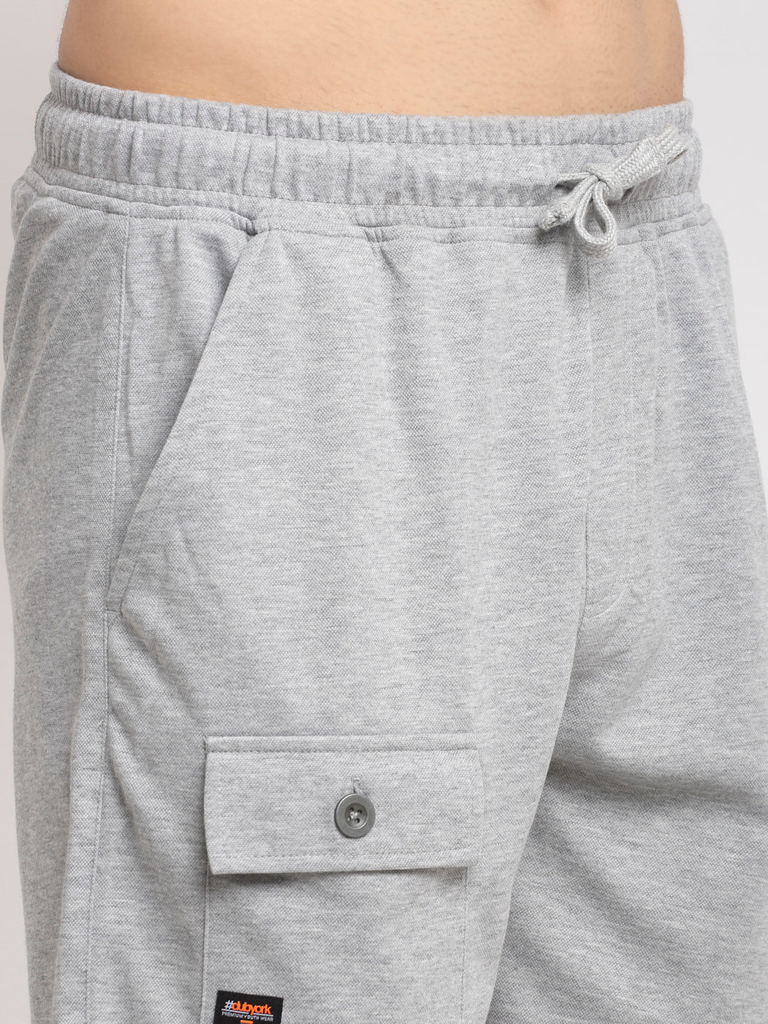 Grey Melange Shorts - clubyork