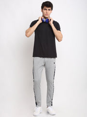 Grey Melange Trackpant