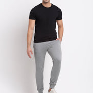 Grey Melange Trackpant - clubyork