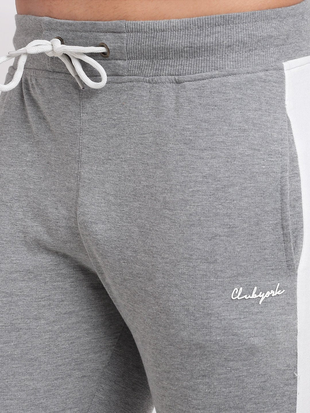 Grey Melange Trackpant - clubyork