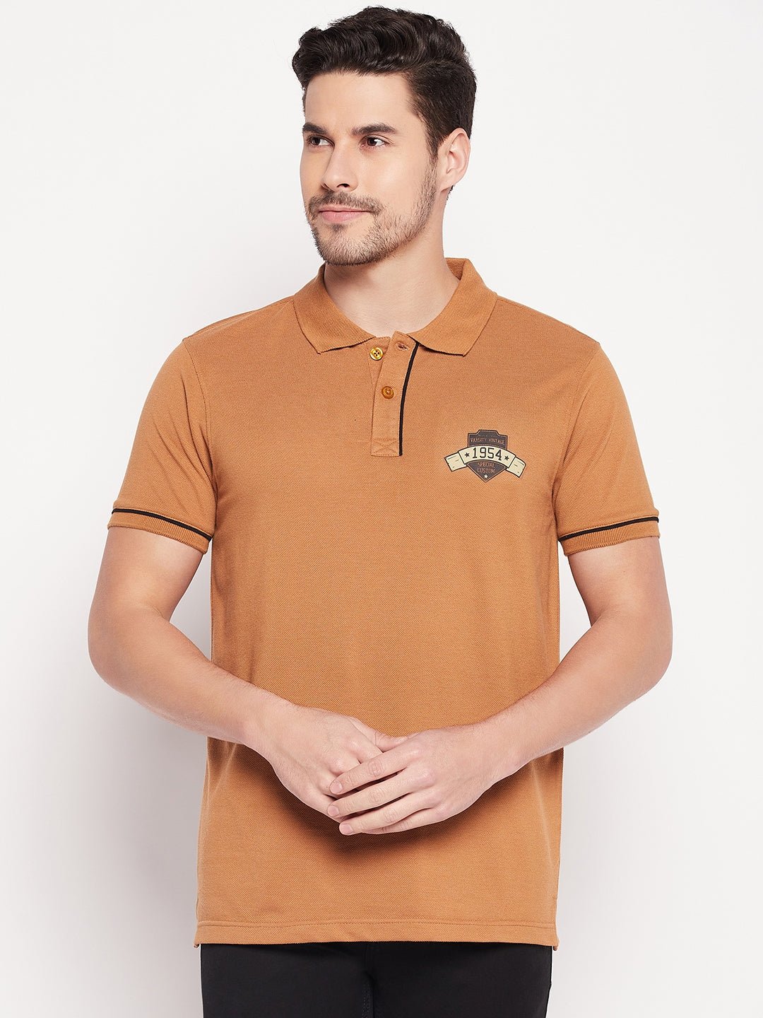 Khaki Polo T-shirt