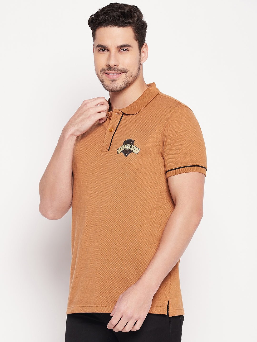 Khaki Polo T-shirt