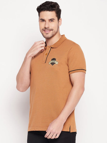 Khaki Polo T-shirt