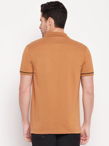 Khaki Polo T-shirt