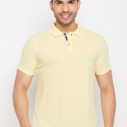 Light Yellow Polo T-Shirt - clubyork