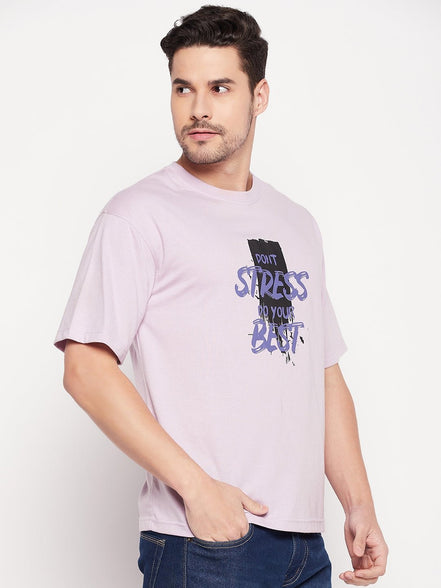 Lilac Round Neck T-shirt - clubyork