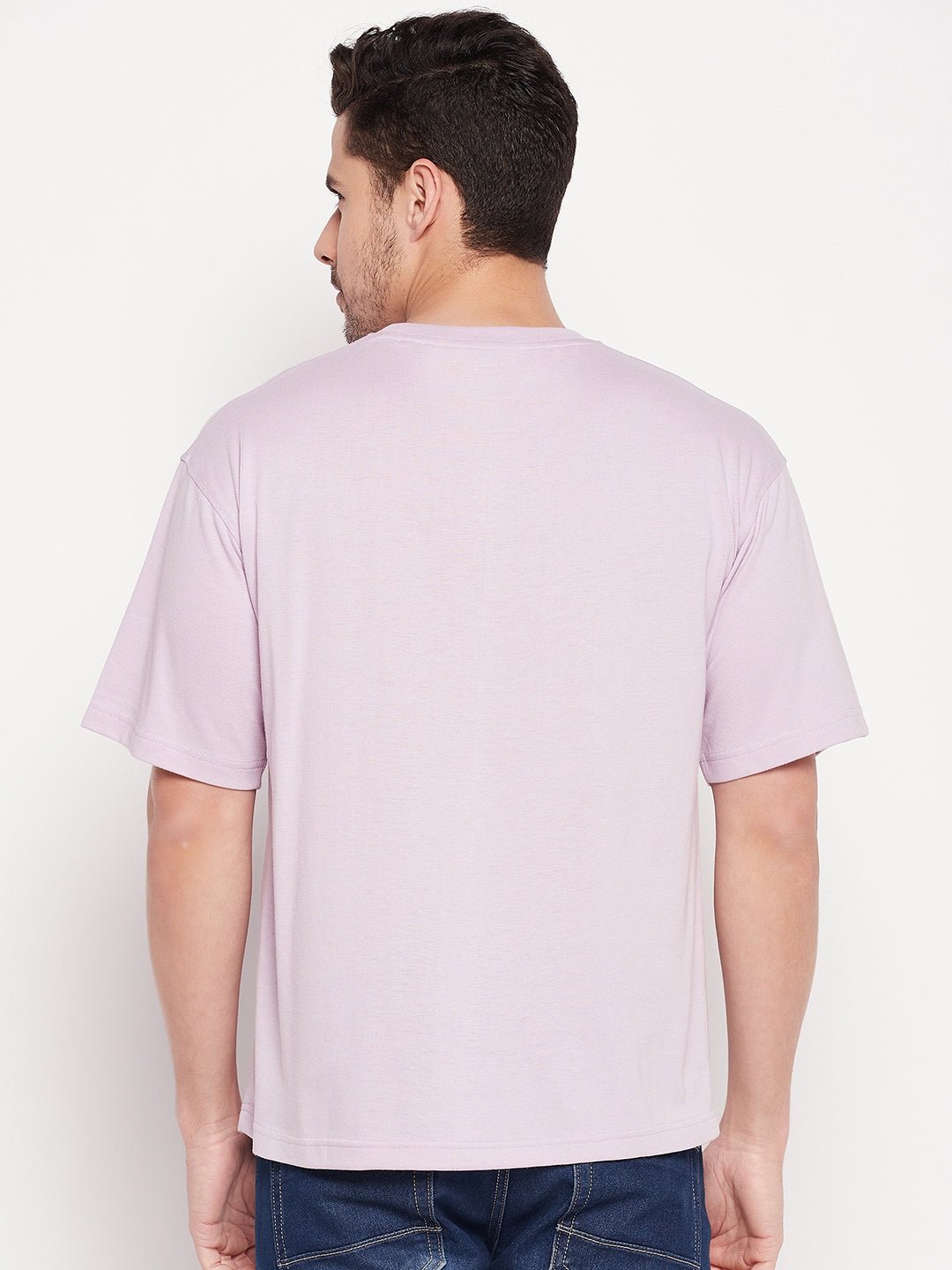 Lilac Round Neck T-shirt - clubyork