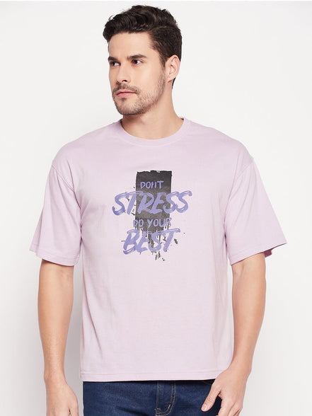 Lilac Round Neck T-shirt - clubyork