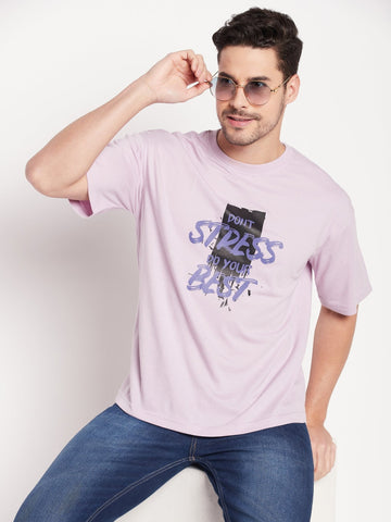 Lilac Round Neck T-shirt