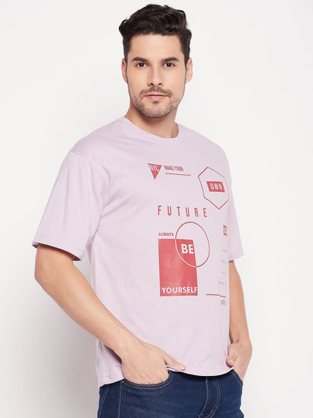 Lilac Round Neck T-shirt - clubyork