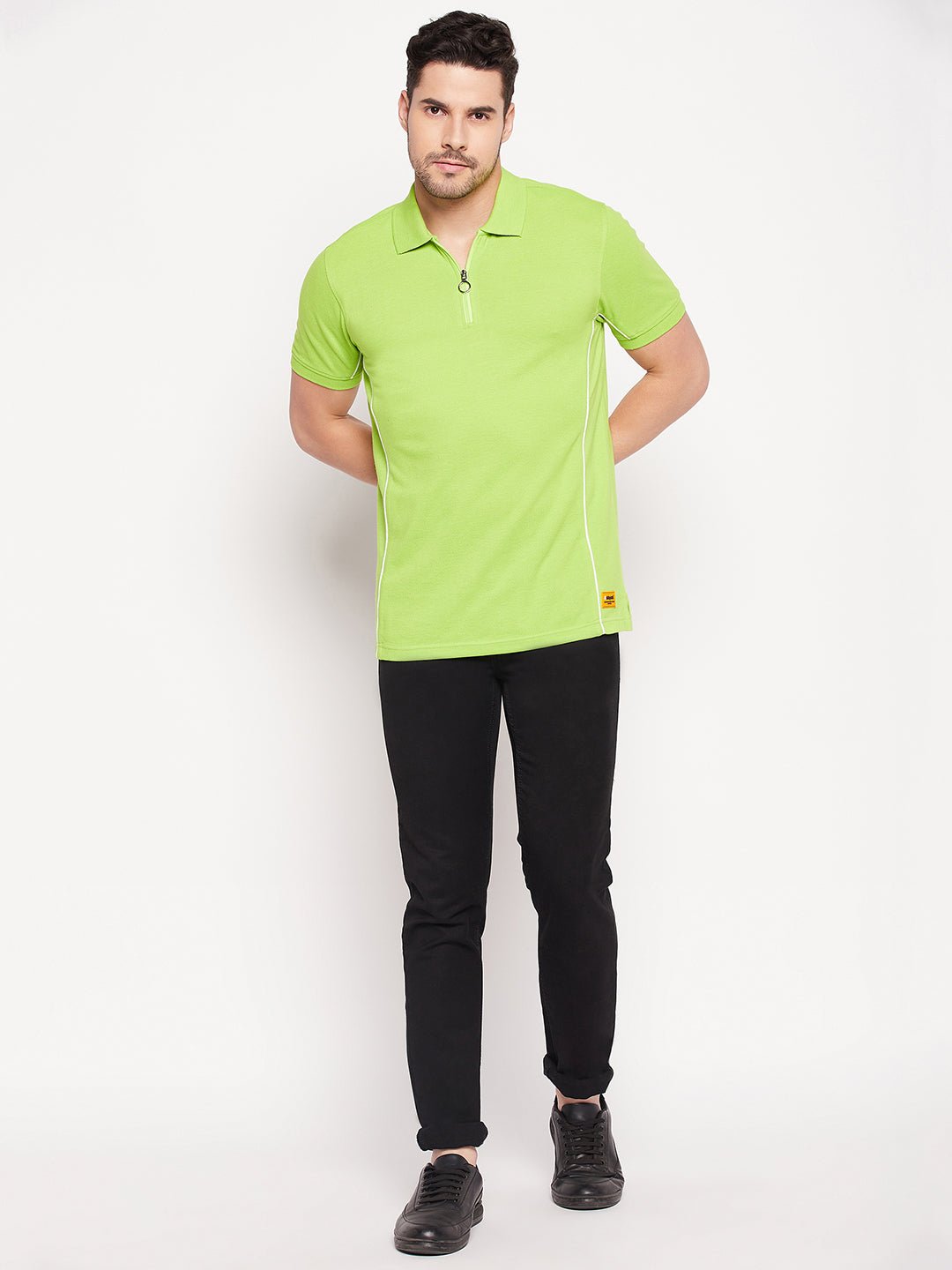 Lime Green Polo T-shirt - clubyork