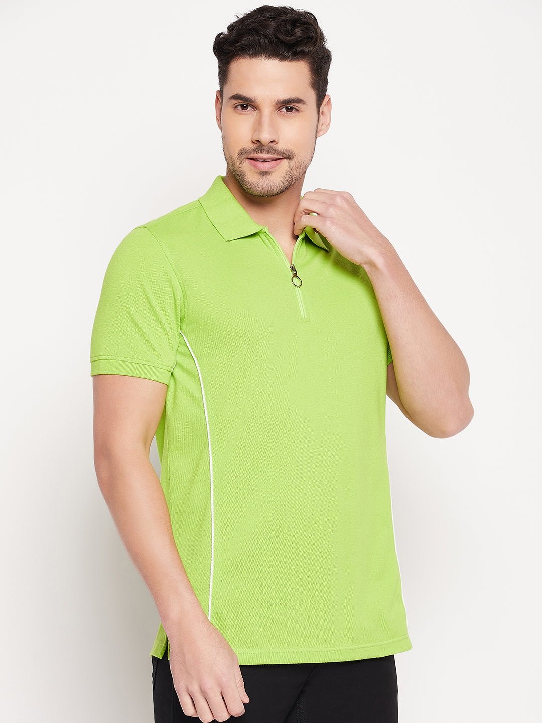 Lime Green Polo T-shirt - clubyork