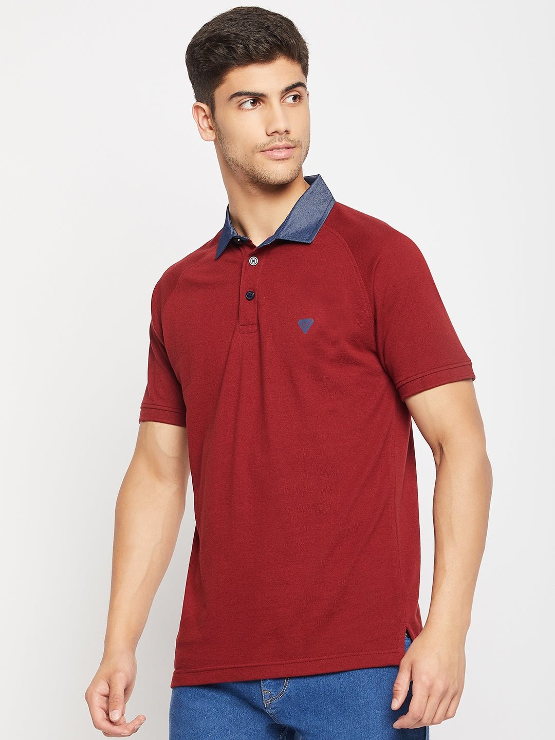 Maroon Polo T-Shirt - clubyork