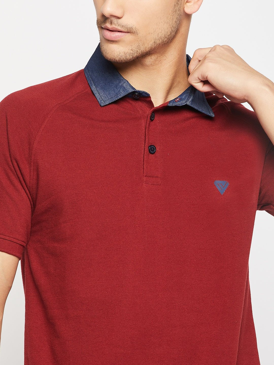 Maroon Polo T-Shirt - clubyork