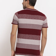 Maroon Round T-Shirt - clubyork