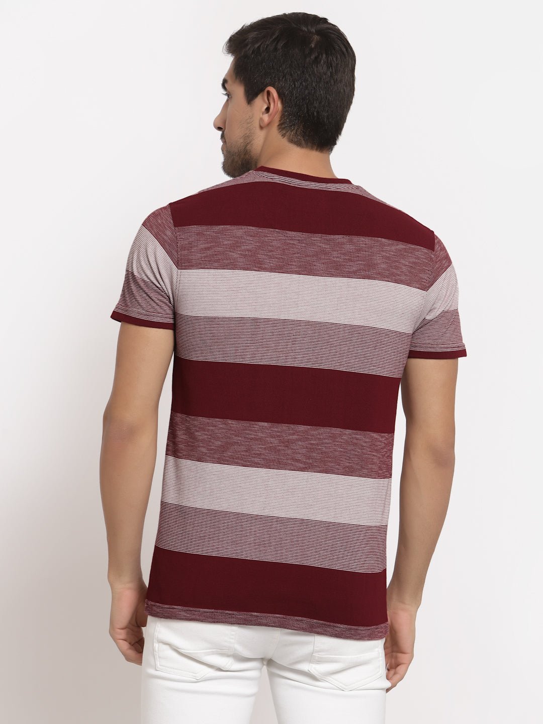 Maroon Round T-Shirt - clubyork