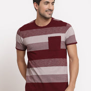 Maroon Round T-Shirt - clubyork