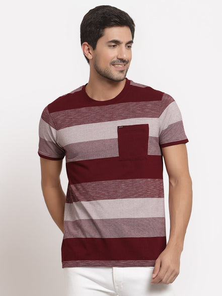 Maroon Round T-Shirt - clubyork