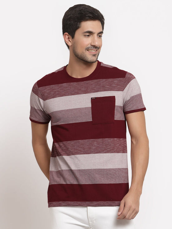 Maroon Round T-Shirt - clubyork
