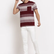 Maroon Round T-Shirt - clubyork