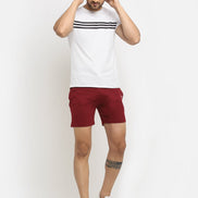Maroon Shorts - clubyork