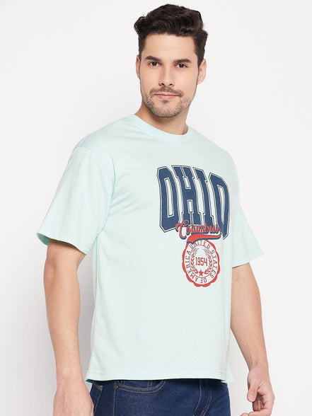 Mint Green Round Neck T-shirt - clubyork