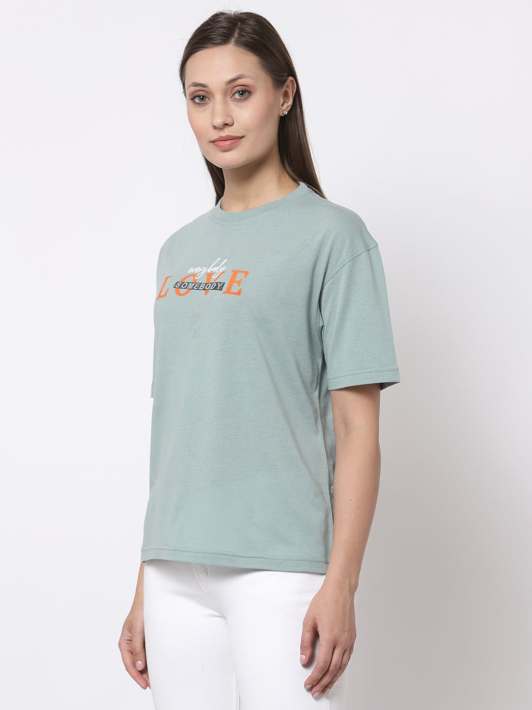 Mint Round Neck T-Shirt - clubyork