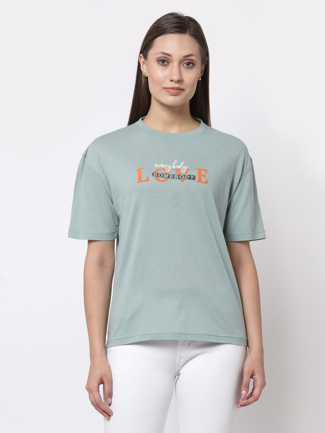 Mint Round Neck T-Shirt - clubyork