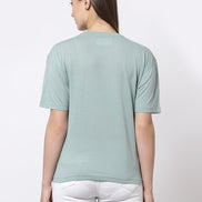 Mint Round Neck T-Shirt - clubyork