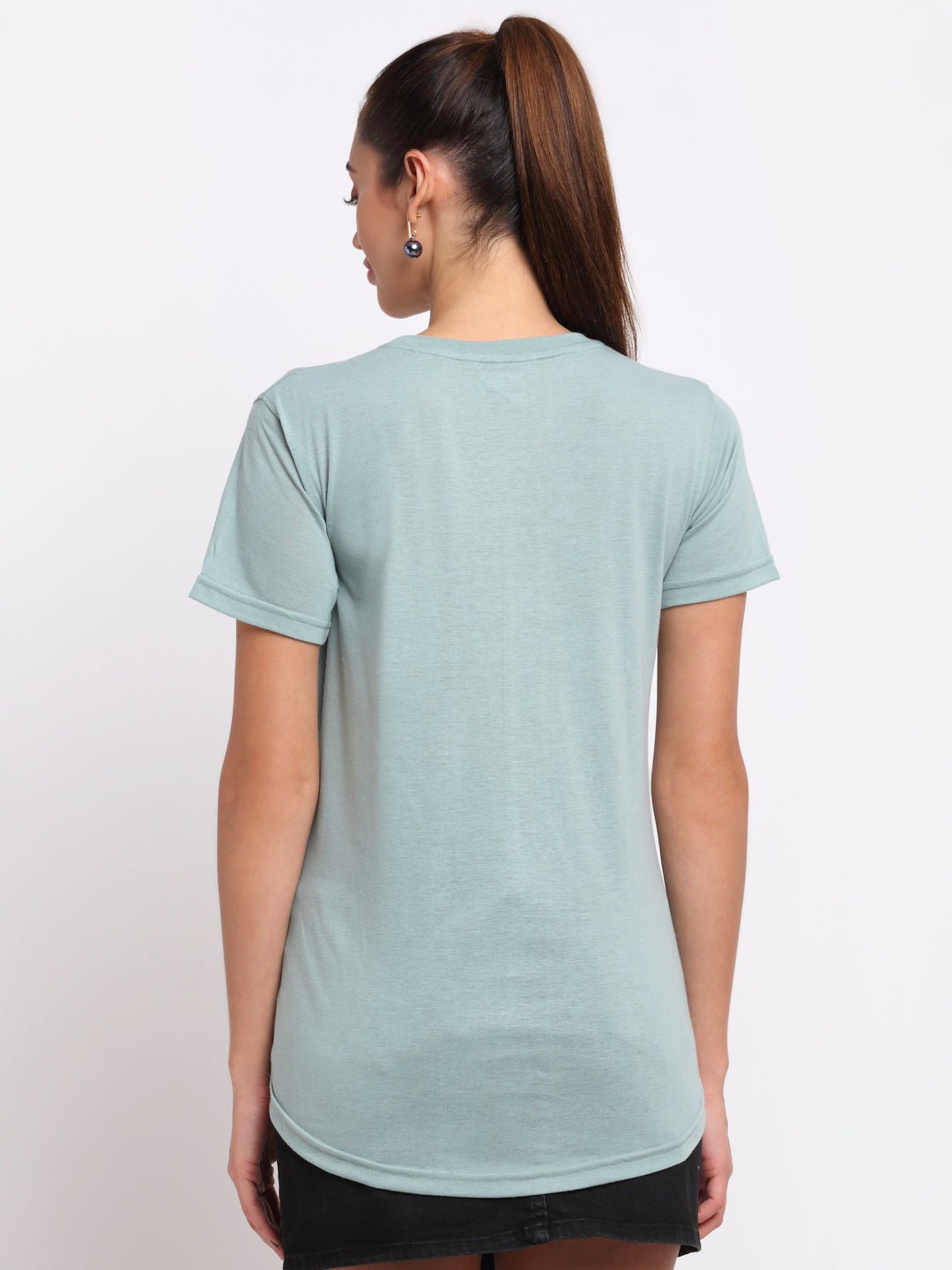 Mint Round Neck T-Shirt - clubyork