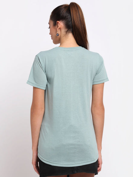 Mint Round Neck T-Shirt - clubyork
