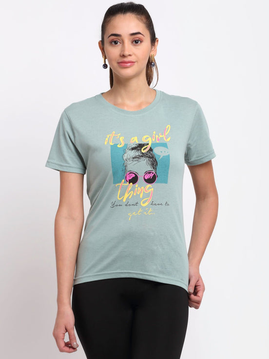 Mint Round Neck T-Shirt - clubyork