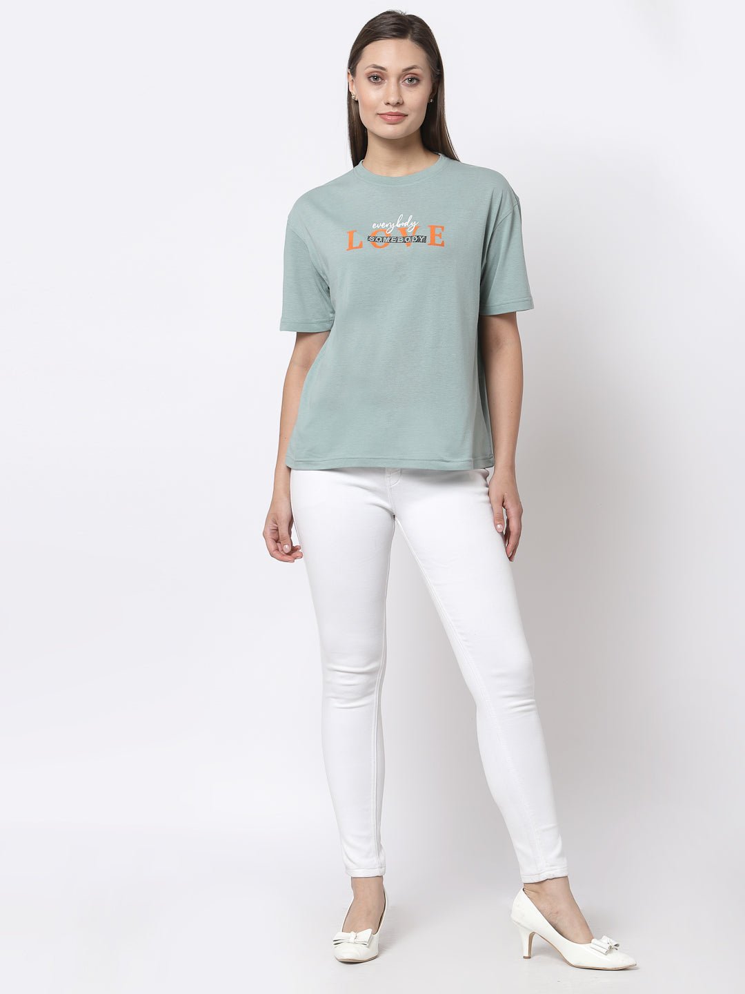Mint Round Neck T-Shirt - clubyork