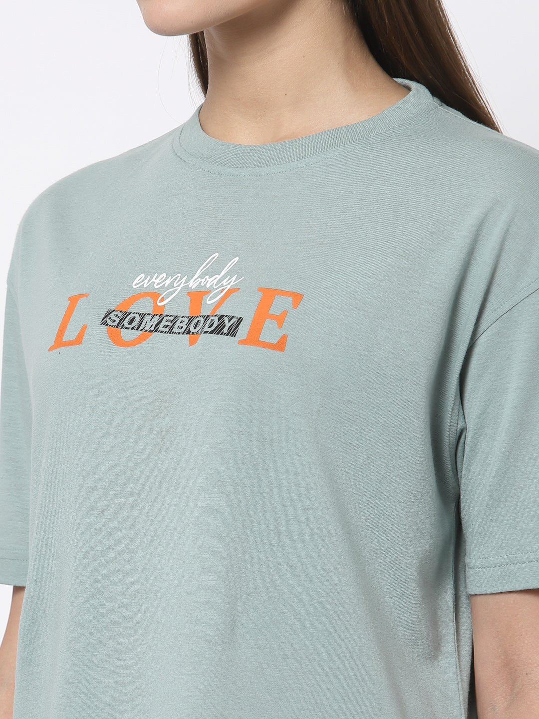 Mint Round Neck T-Shirt - clubyork